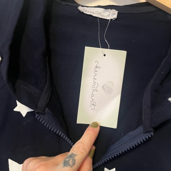 Keren hart star zip up hoodie - Picture 2 of 3